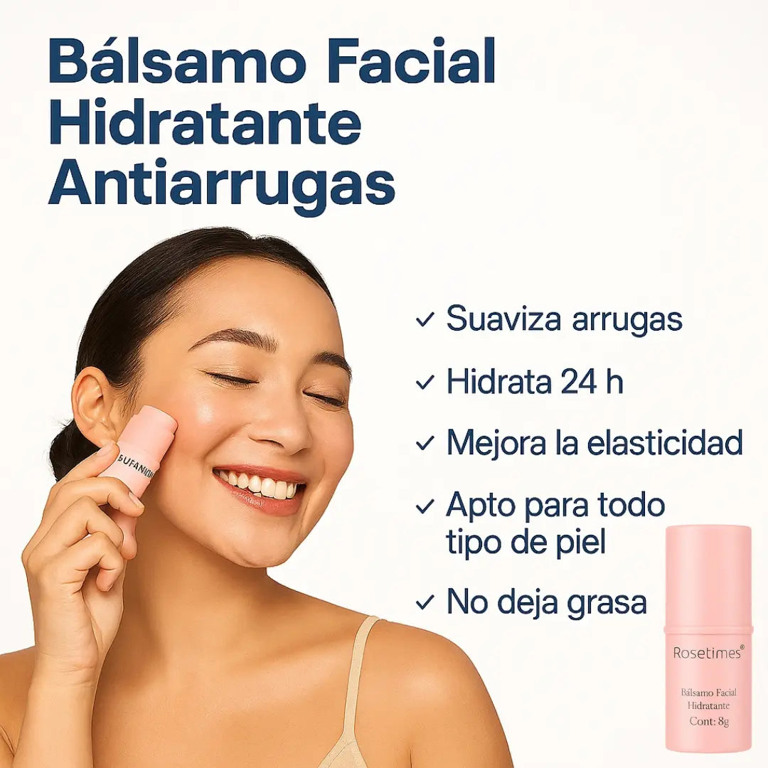 Balsamo Facial Coreana Antiarrugas E Hidratante Rosetimes